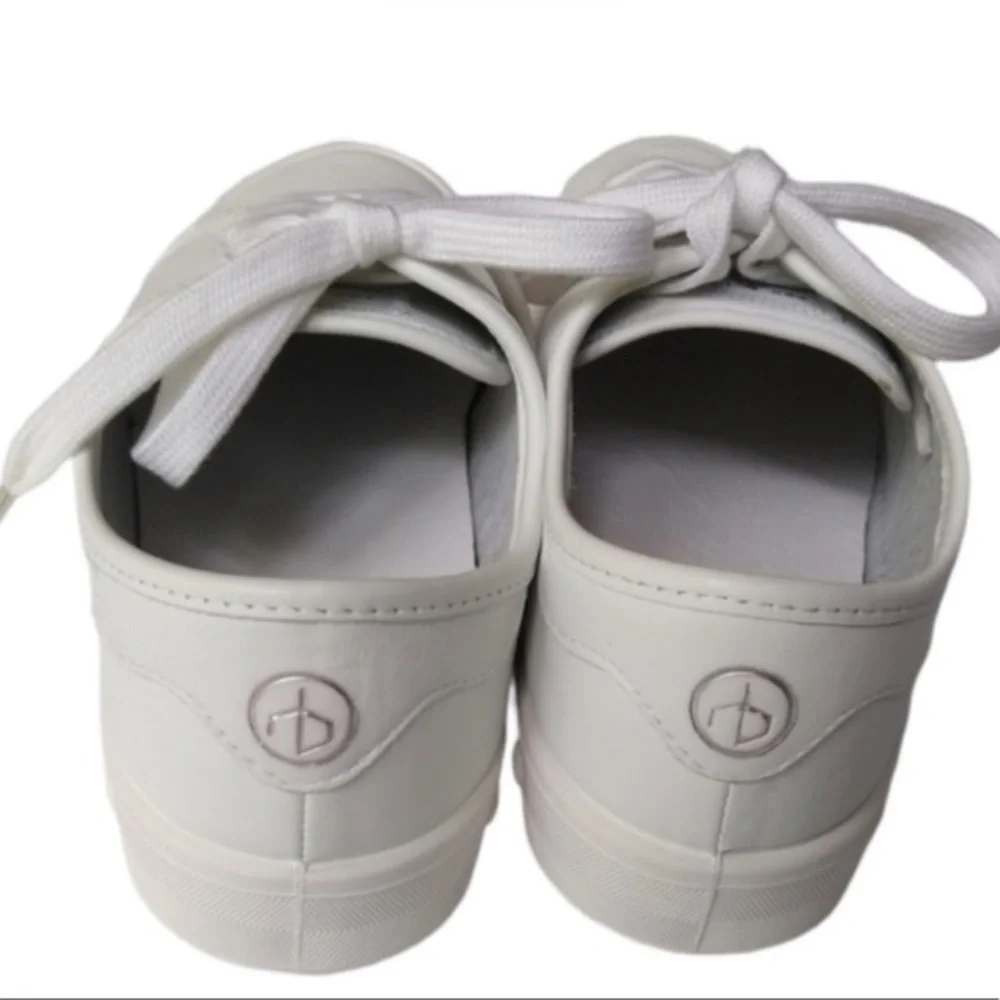 New! Rag & Bone Standard Issue Lace Up White Leather Sneaker Size 6.5 and Size 8 - Picture 6 of 11